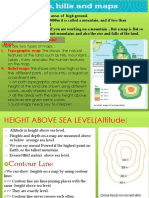 Topographic Maps and Relief Maps I. Topographic Map