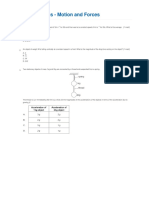 2016 IB Physics - Motion and Forcess