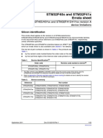 DM00037591 - STM32F40xxx Errata Sheet