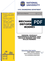 CEMDEF40 Module 8 - Torsion On Statically Indeterminate Members Non-Circular and Thin-Walled Mmebers