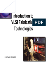 Introduction To VLSI Fabrication Technologies: Emanuele Baravelli