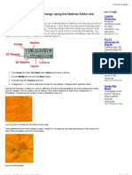 Creating A Photo-Realistic Orange