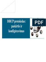 DHCP Protokolas: Paskirtis Ir Konfigūravimas