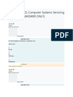 Baed-Css2121 Computer Systems Servicing NC II Part 2 (Answer Only)