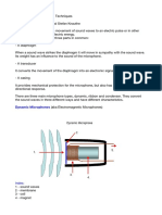 Dynamic Microphones : Index