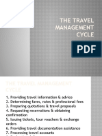 The Travel Management Cycle