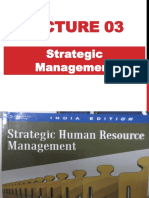 Lecture 3, Strategic Management