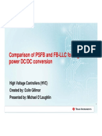 Comparison of PSFB and FB-LLC For High Power DCDC