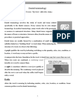 Dental Terminology: DR - Issam Aljorani