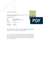 High Resolution X Ray Computed Tomography in Geosciences A Review of The Current Technology and Applications