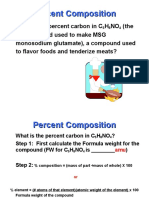 The Basicsof Stoichiometryand Molecalculations