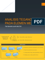 Analisis Tegangan Pada Elemen Mesin