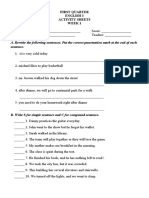 English Grade3 Activity Sheets