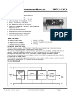 FMT M - Fmtx1-Xxxx: Ransmitter Odules