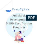 Full Stack Development MERN Certification Program