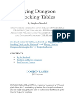 Flying Dungeon Stocking Tables (Print)