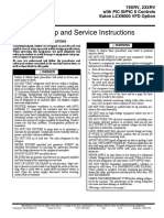 Start-Up and Service Instructions: 19XRV, 23XRV With PIC III/PIC 6 Controls Eaton LCX9000 VFD Option