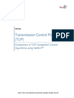 Transmission Control Protocol (TCP) : Comparison of TCP Congestion Control Algorithms Using Netsim™