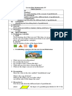 Lesson Plan Mathematics IV - docx-dEMO