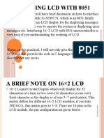 Interfacing 16×2 LCD With 8051