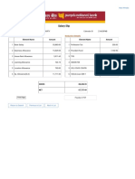 Salary Slip: Earning Details Deduction Details