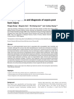 The Pathogenesis and Diagnosis of Sepsis Post Burn Injury: Review