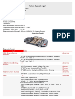 Diagnostic Scan: Fault