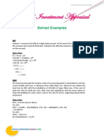 5 - Capital Investment Appraisal (Part-2)