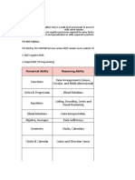 Numerical Ability Reasoning Ability: About Tcs NQT