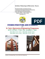 Course Structure and Syllabus: Dr. Babasaheb Ambedkar Technological University, Lonere