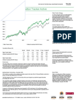 Portfolio Factsheet - Tatton Tracker Active - 31 - 12 - 19