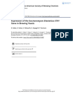 Expression of The Saccharomyces Diastaticus Sta1 Gene in Brewing 1989