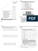 Answer Sheet in Stat Module 1