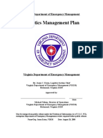 Logistics Management Plan Format