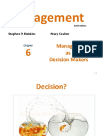 Management: Managers As Decision Makers