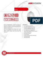 DS-2DE5225IW-AE (E) 2 MP 25 × Network IR Speed Dome: Key Features