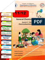 General Chemistry 2: Electrochemistry