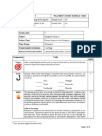 Form 3 Teacher'S Guide Module Code: Time Allocation Suggested by The Teacher