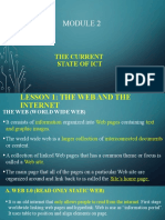 MODULE 2 The Current State of ICT