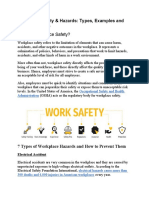 What Is Workplace Safety?: Workplace Safety & Hazards: Types, Examples and Prevention Tips