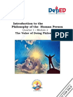 Introduction To The Philosophy of The Human Person