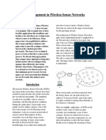 Data Management in Wireless Sensor Networks