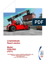 CVSFERRARI - Reach Stacker - Model - F500-RS2 - (F577)