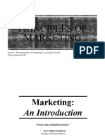 Principles of Marketing: Source: "Fundamentals of Marketing" by Josiah Go and Chiqui Escareal-Go