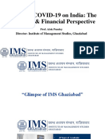 Impact of COVID-19 On India The Economic & Financial Perspective