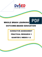 Practical Research I Summative Assessment Q2W1 2