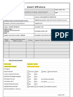 D7029 - Supplier Inspection Report Format