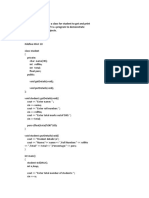 Lab 6 Details of N Students. / C++ Program To Demonstrate Example of Array of Objects