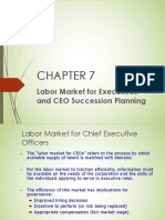 Chap 7-Labor Market For Executives and CEO Succession Planning