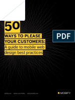 Ways To Please Your Customers:: A Guide To Mobile Web Design Best Practices